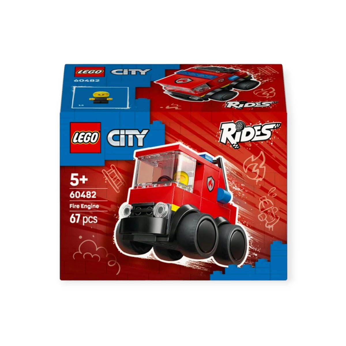 LEGO City - Coole Flitzer Löschauto 67tlg - Siliblu Boutique & Atelier