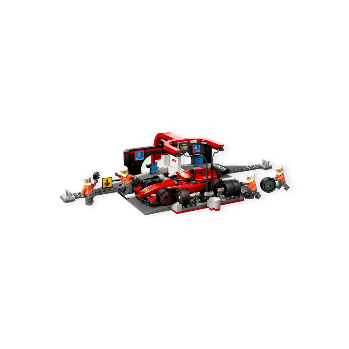 LEGO City - F1 Boxenstopp mit Boxencrew und Ferrari Flitzer 322tlg - Siliblu Boutique & Atelier
