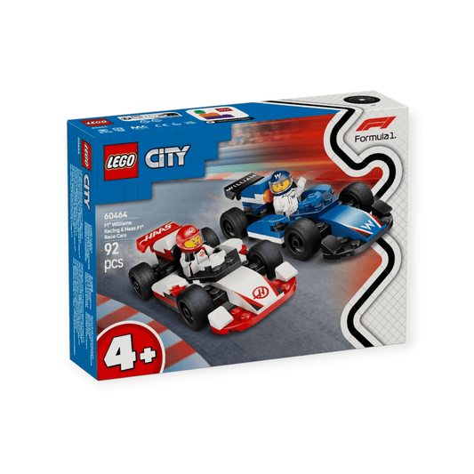 LEGO City - F1 Williams Racing und Haas Rennautos - Siliblu Boutique & Atelier