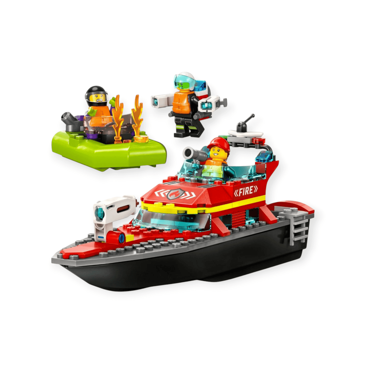 LEGO City - Feuerwehrboot 144tlg - Siliblu Boutique & Atelier
