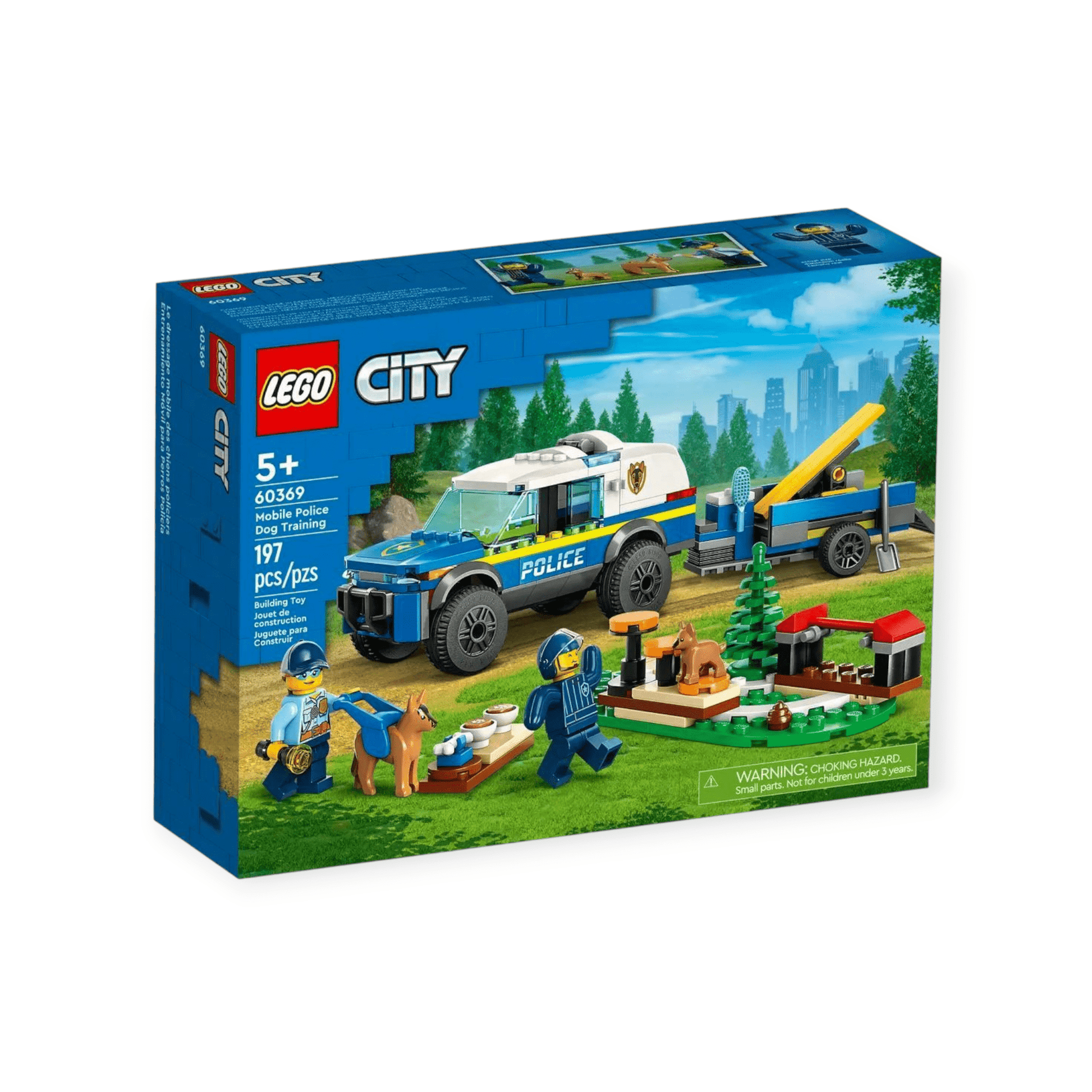 LEGO City - Mobiles Polizeihunde - Training 197tlg - Siliblu Boutique & Atelier