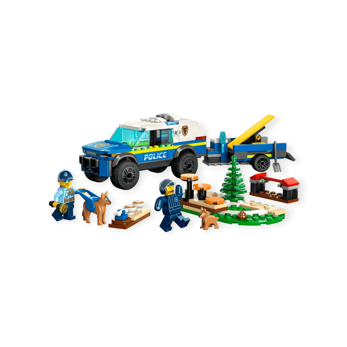 LEGO City - Mobiles Polizeihunde - Training 197tlg - Siliblu Boutique &amp; Atelier