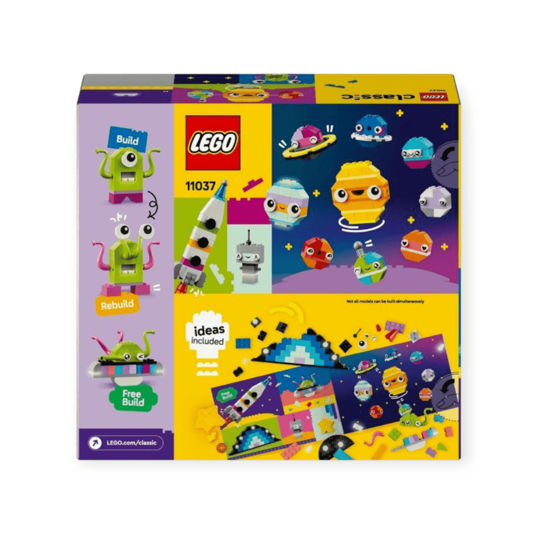 LEGO Classic - Kreative Weltraumplaneten 484tlg - Siliblu Boutique &amp; Atelier