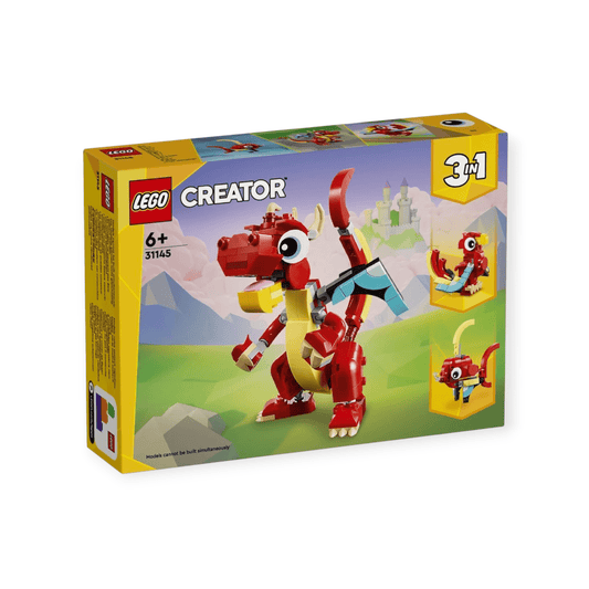 LEGO Creator - Roter Drache 149tlg - Siliblu Boutique & Atelier