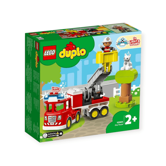 LEGO Duplo - Feuerwehrauto 21tlg (Batteriebetrieben) - Siliblu Boutique & Atelier