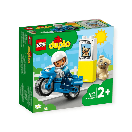 LEGO Duplo - Polizeimotorrad 5tlg - Siliblu Boutique & Atelier