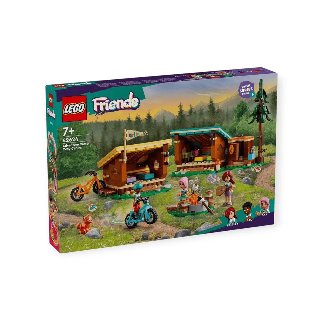 LEGO Friends - Gemütliche Hütten im Abenteuer - Camp 437tlg - Siliblu Boutique &amp; Atelier
