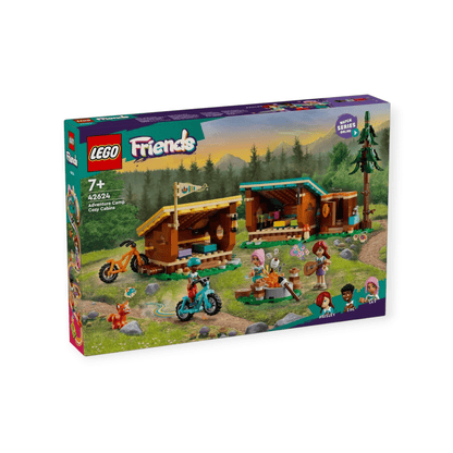 LEGO Friends - Gemütliche Hütten im Abenteuer - Camp 437tlg - Siliblu Boutique &amp; Atelier
