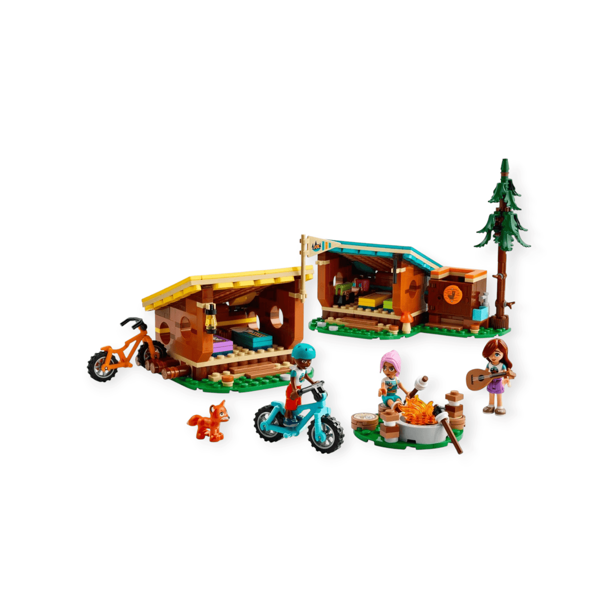 LEGO Friends - Gemütliche Hütten im Abenteuer - Camp 437tlg - Siliblu Boutique &amp; Atelier