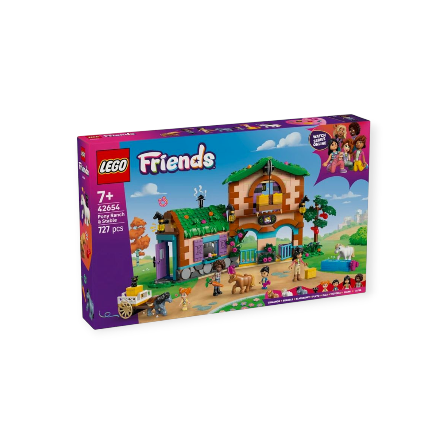 LEGO Friends - Ponyhof und Stall 727tlg - Siliblu Boutique & Atelier