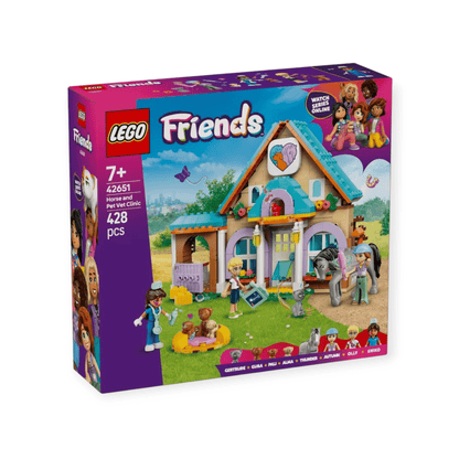 LEGO Friends - Tierarztpraxis für Pferde und Haustiere 428tlg - Siliblu Boutique &amp; Atelier