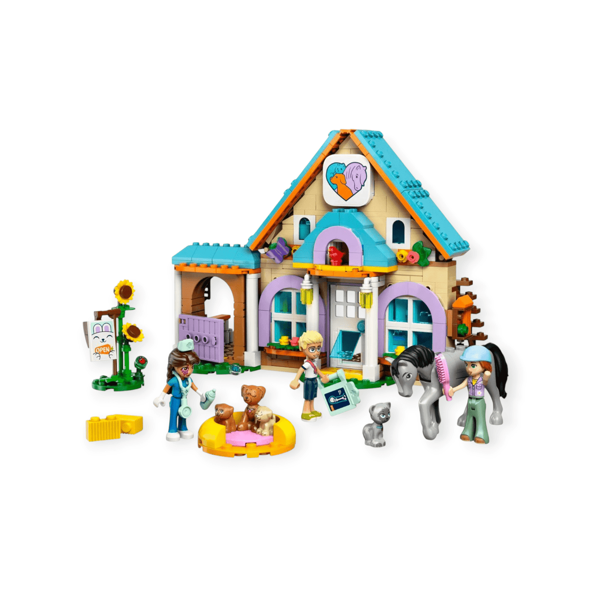 LEGO Friends - Tierarztpraxis für Pferde und Haustiere 428tlg - Siliblu Boutique &amp; Atelier