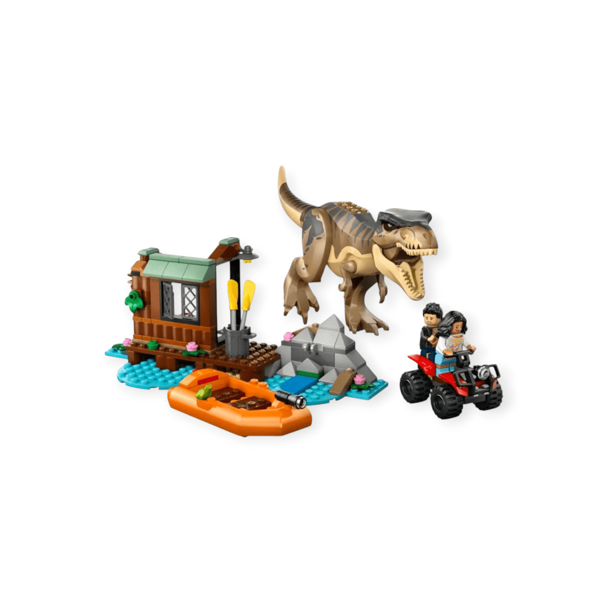 LEGO Jurassic World - Flucht vor dem T - Rex 199tlg - Siliblu Boutique & Atelier