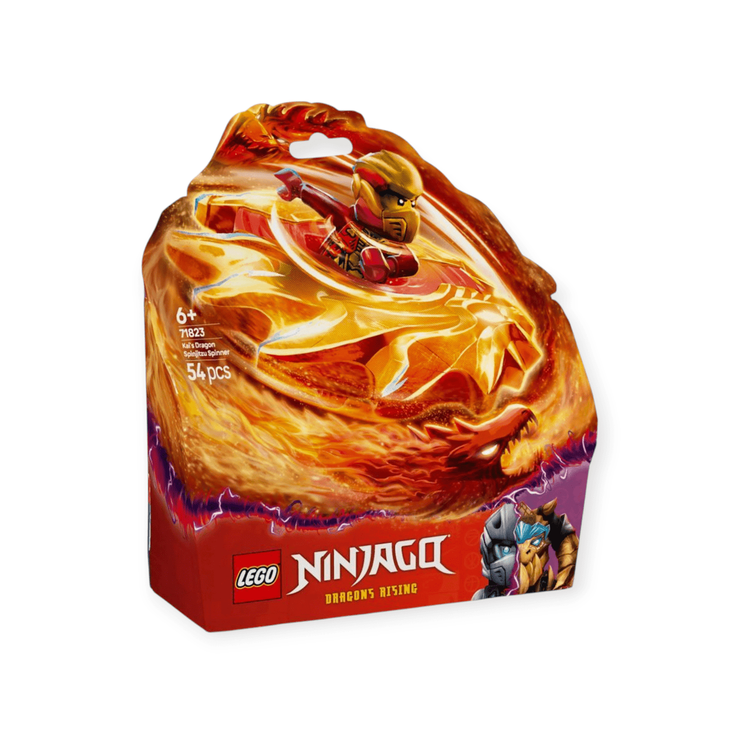 LEGO Ninjago - Kais Drachen Spinjitzu - Spinner 54tlg - Siliblu Boutique & Atelier
