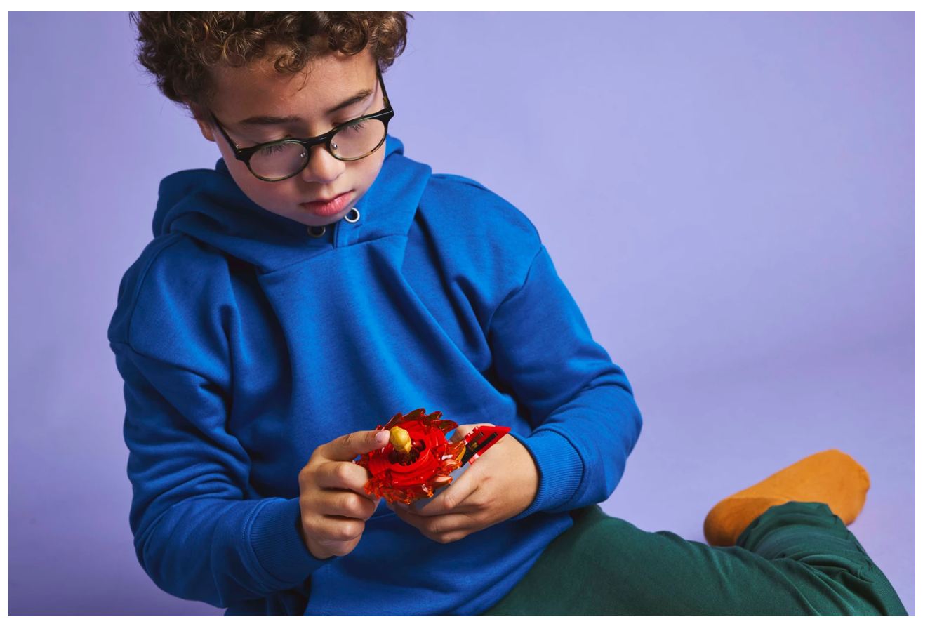 LEGO Ninjago - Kais Drachen Spinjitzu - Spinner 54tlg - Siliblu Boutique & Atelier