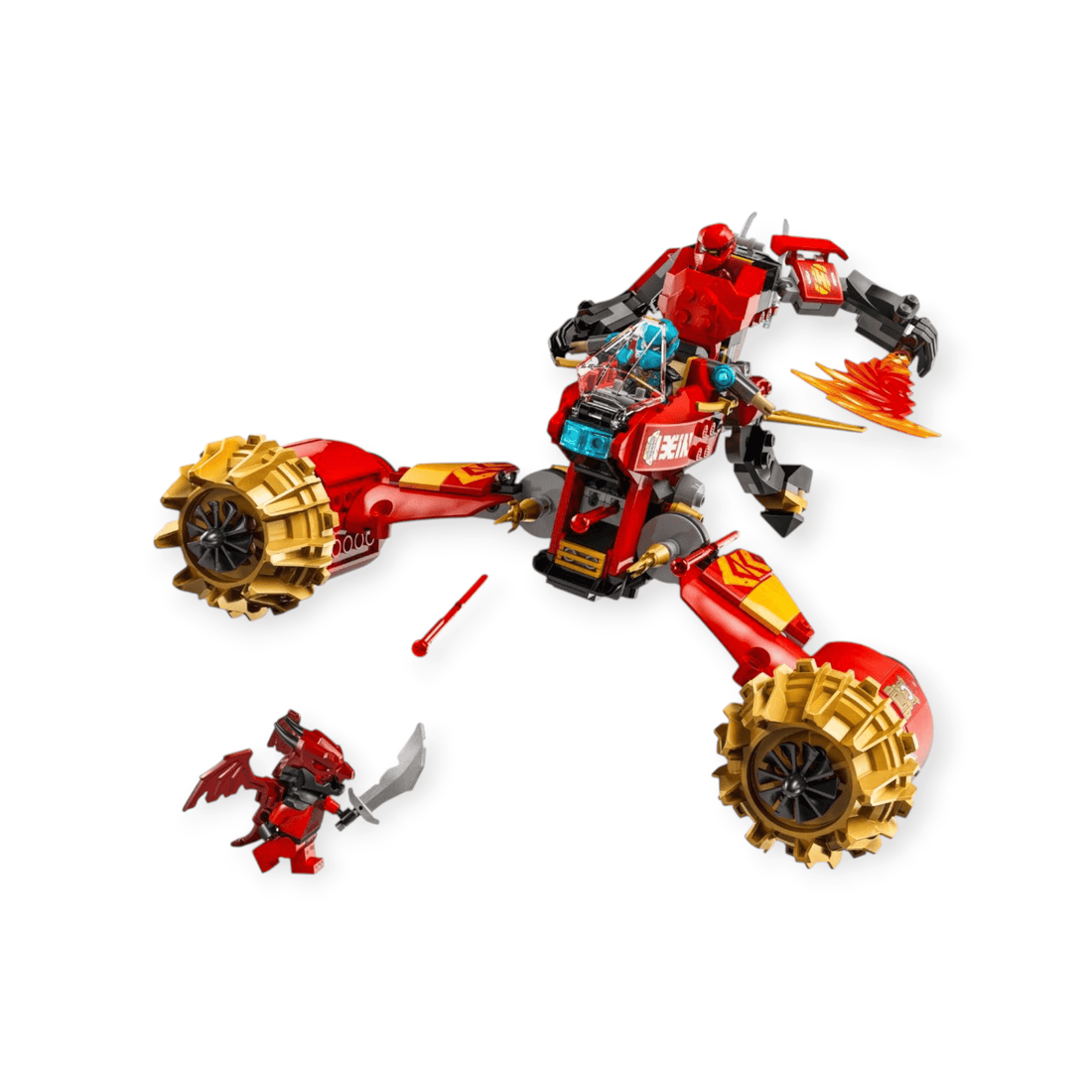 LEGO Ninjago - Kais Sturmreiter - Mech 333tlg - Siliblu Boutique &amp; Atelier