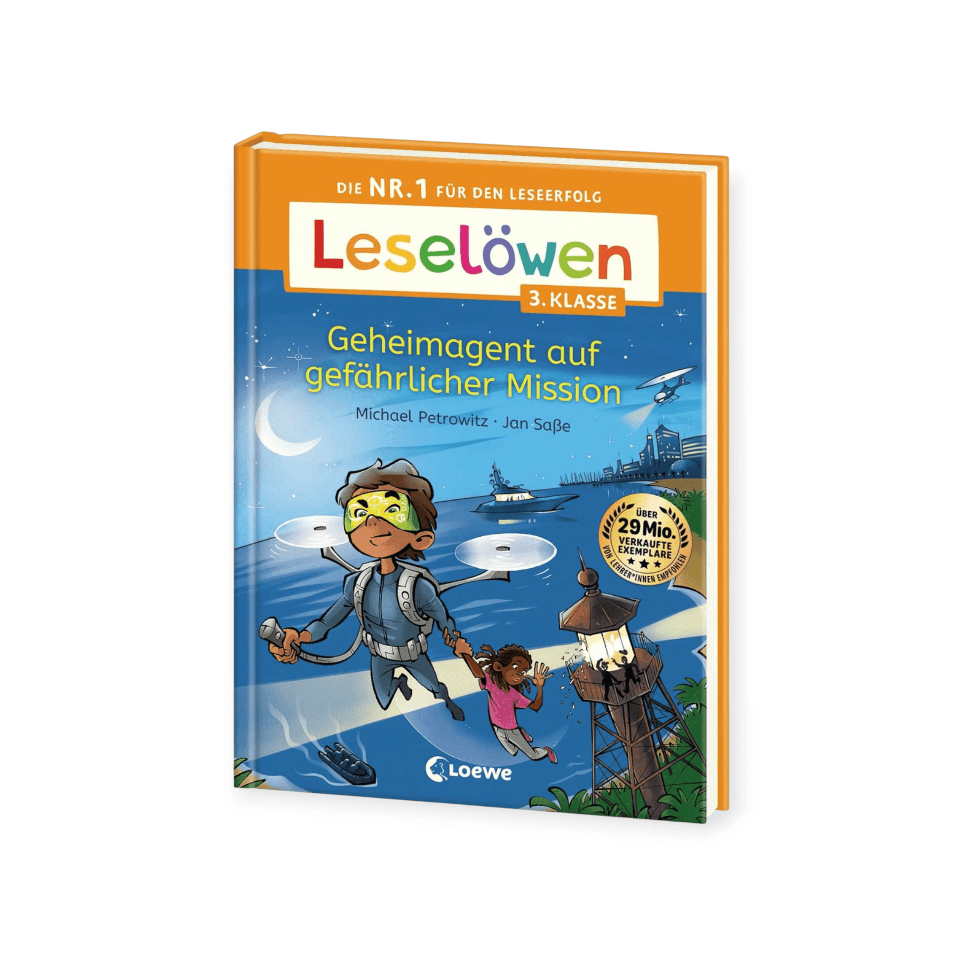 Leselöwen 3. Klasse - Geheimagent auf gefährlicher Mission - Siliblu Boutique & Atelier