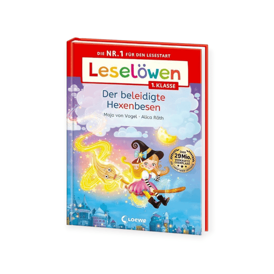 Leselöwen 1. Klasse - Der beleidigte Hexenbesen - Siliblu Boutique & Atelier