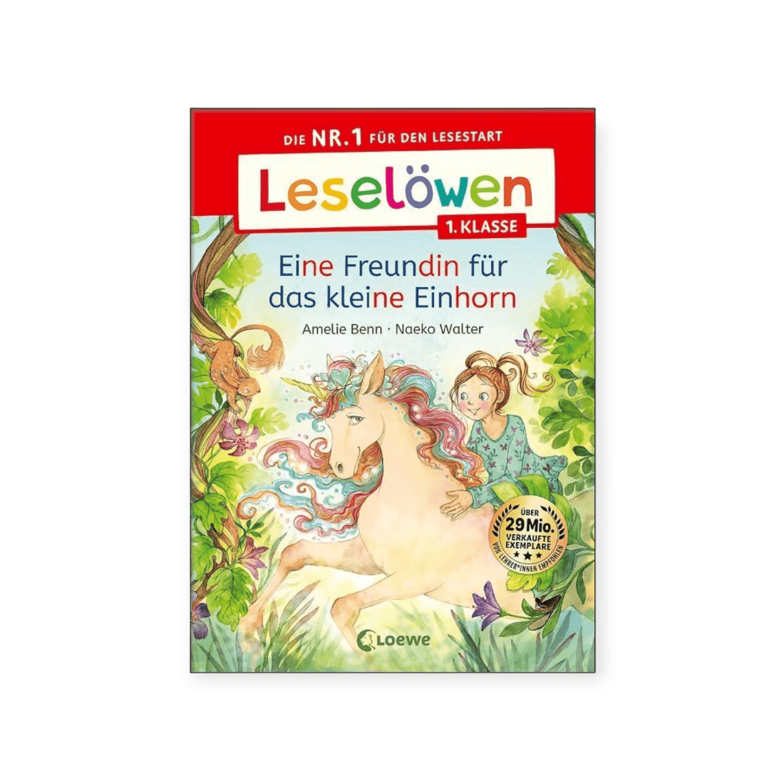 Leselöwen 1. Klasse - Eine Freundin für das kleine Einhorn - Siliblu Boutique &amp; Atelier