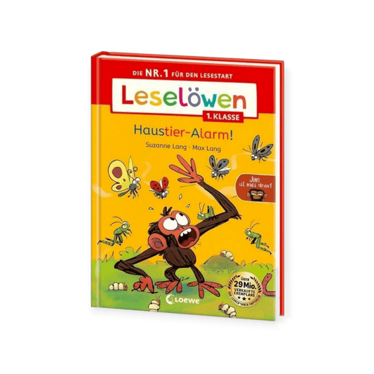 Leselöwen 1. Klasse - Jim ist mies drauf - Haustier - Alarm! - Siliblu Boutique & Atelier