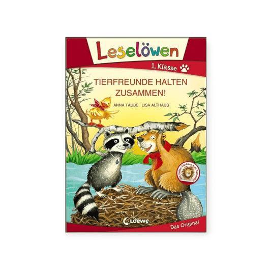 Leselöwen 1. Klasse - Tierfreunde halten zusammen! - Siliblu Boutique & Atelier