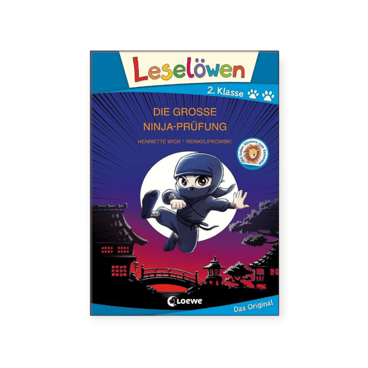 Leselöwen 2. Klasse - Die grosse Ninja - Prüfung - Siliblu Boutique & Atelier