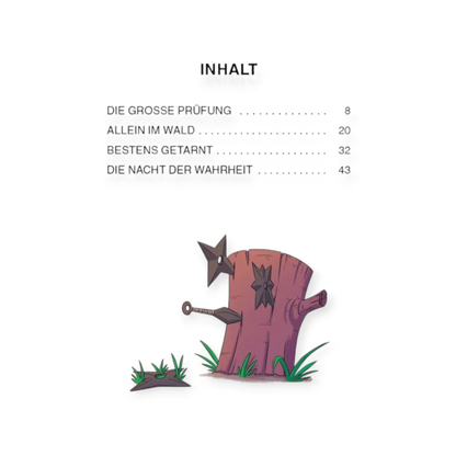 Leselöwen 2. Klasse - Die grosse Ninja - Prüfung - Siliblu Boutique &amp; Atelier