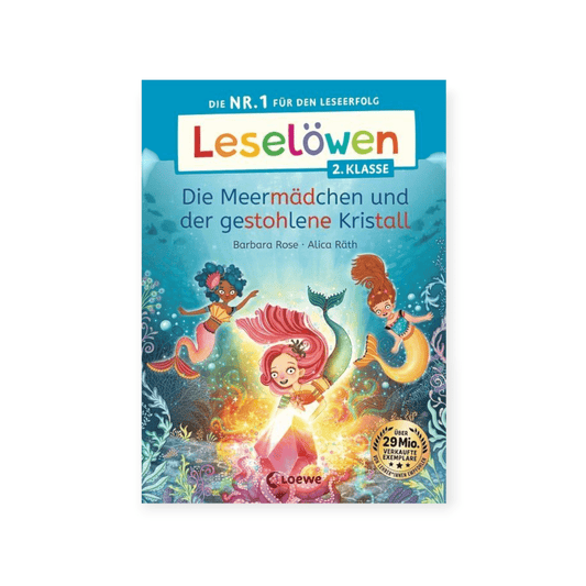 Leselöwen 2. Klasse - Die Meermädchen und der gestohlene Kristall - Siliblu Boutique & Atelier