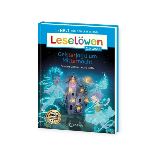 Leselöwen 2. Klasse - Geisterjagd um Mitternacht - Siliblu Boutique & Atelier