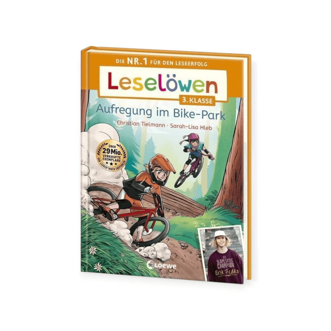 Leselöwen 3. Klasse - Aufregung im Bike - Park - Siliblu Boutique &amp; Atelier