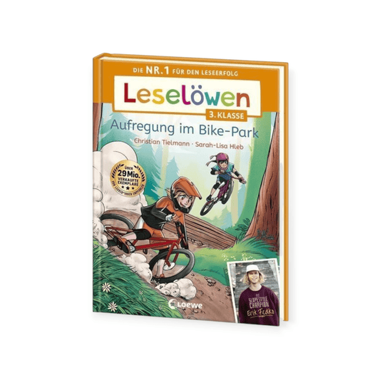 Leselöwen 3. Klasse - Aufregung im Bike - Park - Siliblu Boutique & Atelier