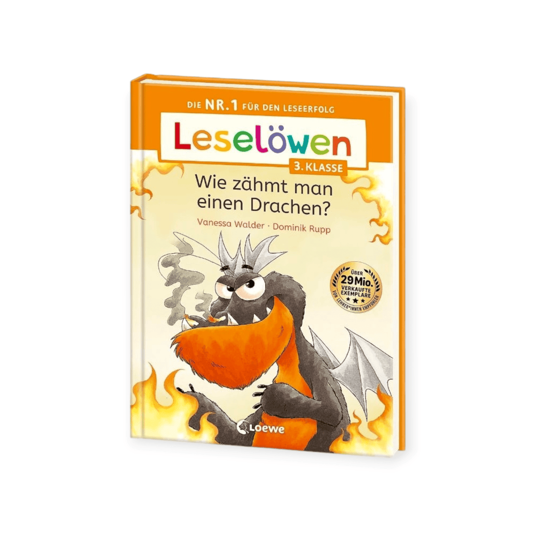 Leselöwen 3. Klasse - Wie zähmt man einen Drachen? - Siliblu Boutique &amp; Atelier