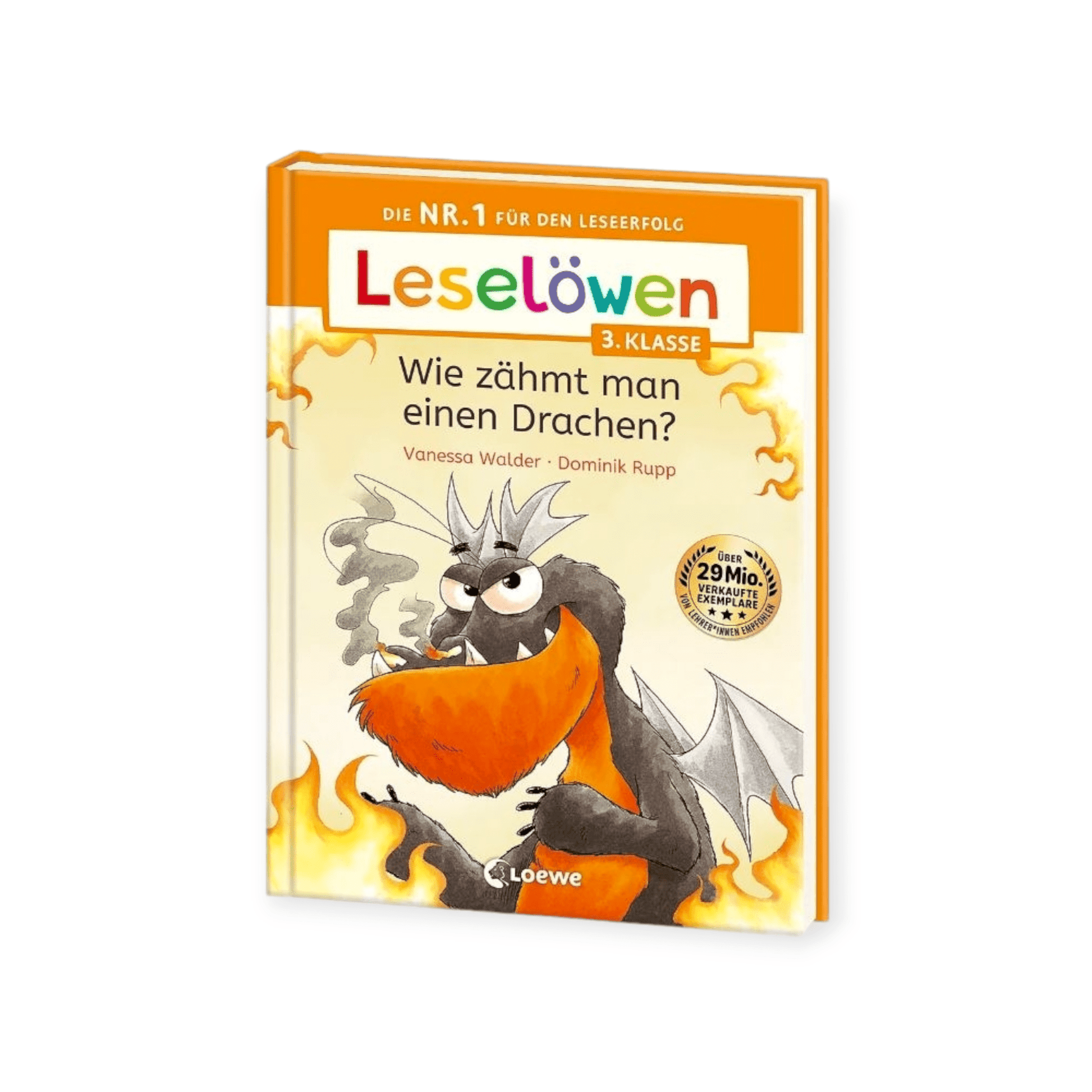 Leselöwen 3. Klasse - Wie zähmt man einen Drachen? - Siliblu Boutique & Atelier