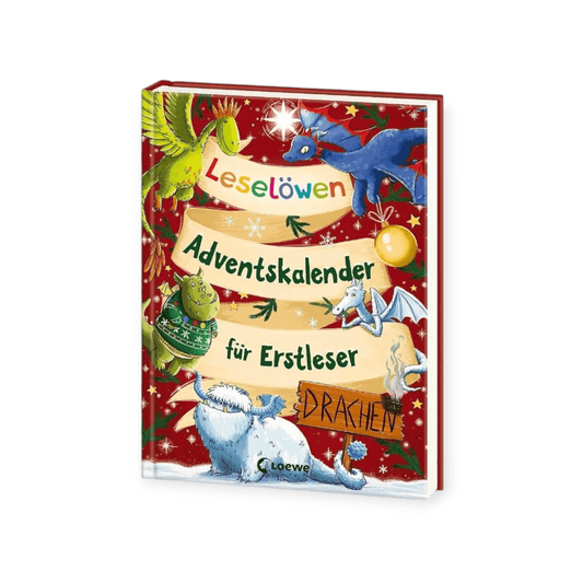 Leselöwen - Adventskalender für Erstleser - Drachen - Siliblu Boutique & Atelier