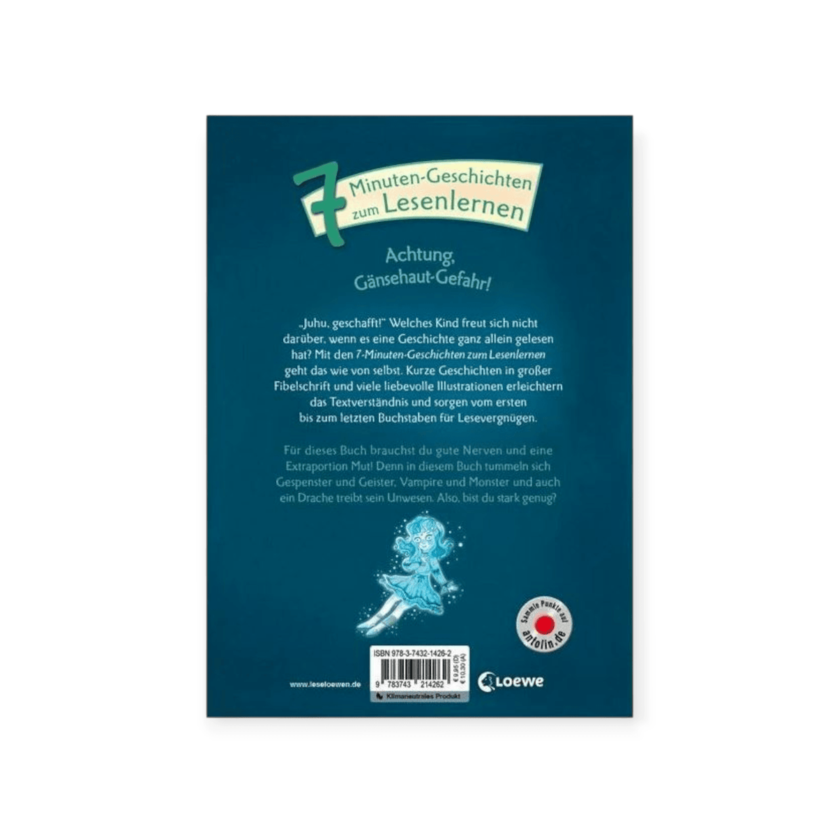 Leselöwen - Das Original - 7 - Minuten - Geschichten zum Lesenlernen - Achtung, Gänsehaut - Gefahr! - Siliblu Boutique &amp; Atelier