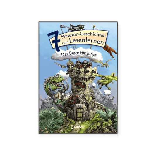 Leselöwen - Das Original - 7 - Minuten - Geschichten zum Lesenlernen - Das Beste für Jungs - Siliblu Boutique & Atelier