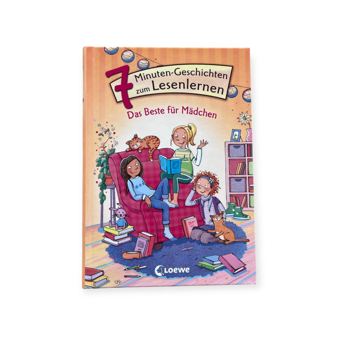 Leselöwen - Das Original - 7 - Minuten - Geschichten zum Lesenlernen - Das Beste für Mädchen - Siliblu Boutique &amp; Atelier