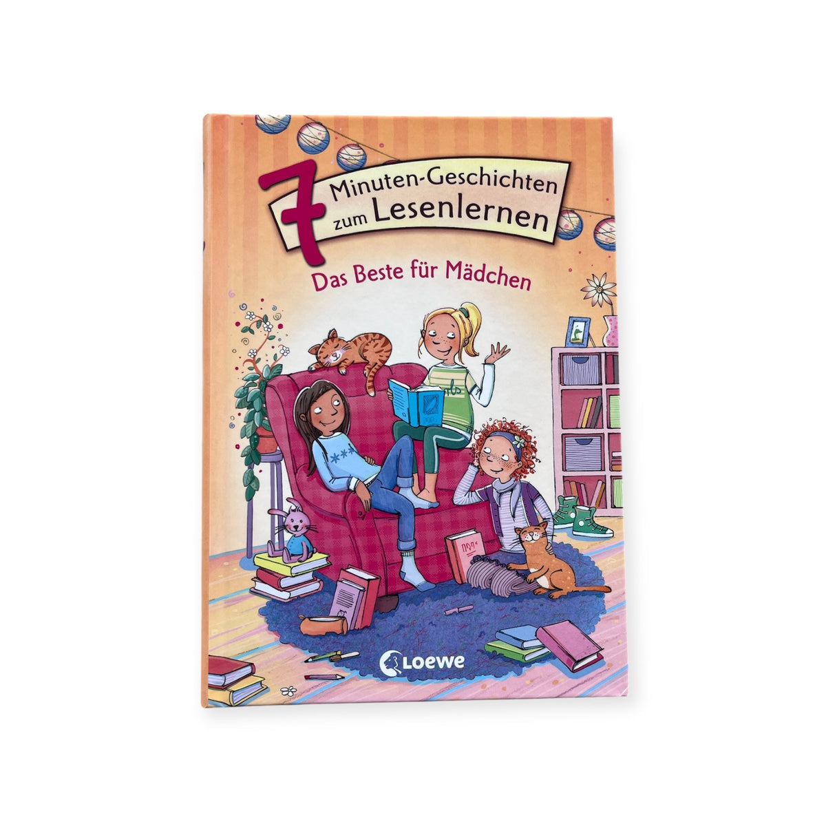 Leselöwen - Das Original - 7 - Minuten - Geschichten zum Lesenlernen - Das Beste für Mädchen - Siliblu Boutique &amp; Atelier