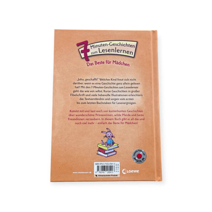 Leselöwen - Das Original - 7 - Minuten - Geschichten zum Lesenlernen - Das Beste für Mädchen - Siliblu Boutique &amp; Atelier