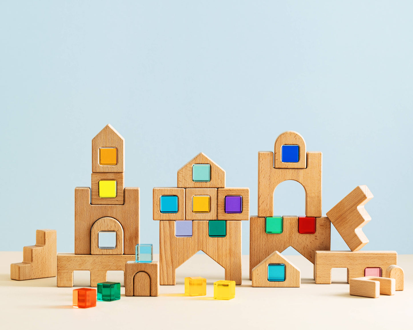 Maison Rue Barca Bauklötze Set - Siliblu Boutique & Atelier