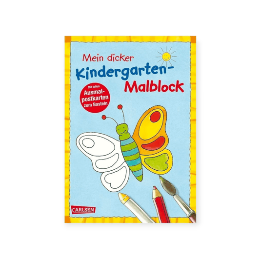 Mein dicker Kindergarten - Malblock - Siliblu Boutique & Atelier