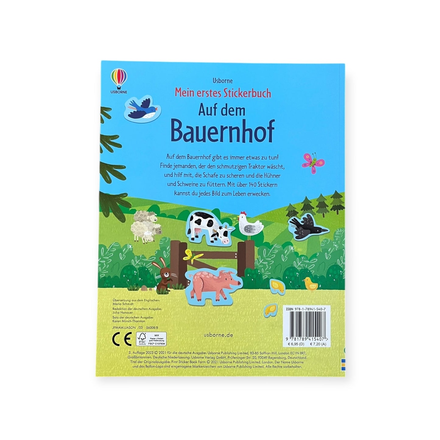 Mein erstes Stickerbuch: Auf dem Bauernhof - Siliblu Boutique & Atelier