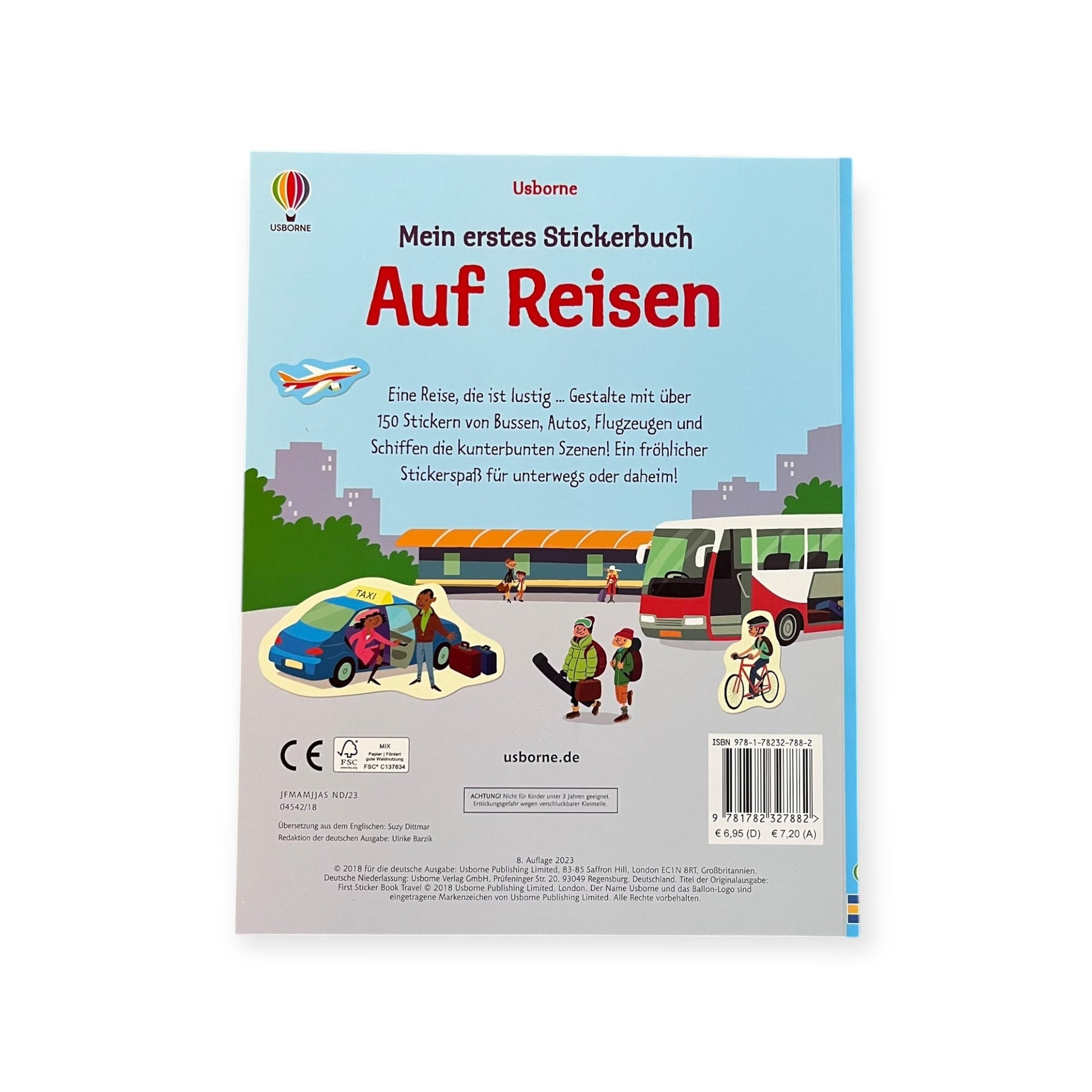 Mein erstes Stickerbuch: Auf Reisen - Siliblu Boutique & Atelier