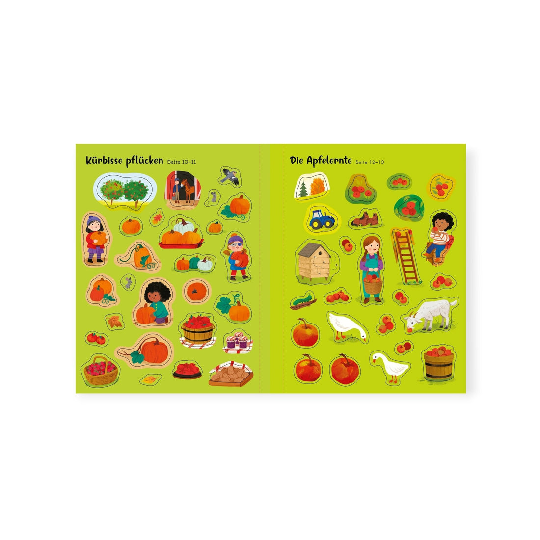 Mein erstes Stickerbuch: Bunter Herbst - Siliblu Boutique &amp; Atelier