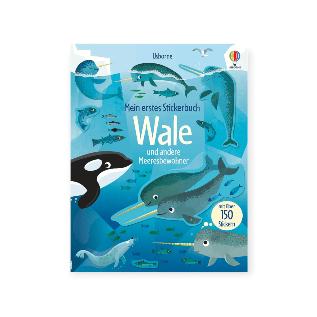 Mein erstes Stickerbuch: Wale und andere Meeresbewohner - Siliblu Boutique &amp; Atelier