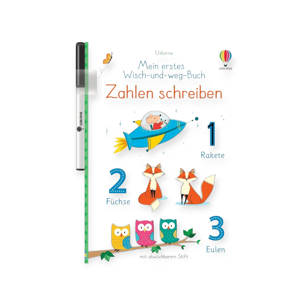 Mein erstes Wisch - und - weg - Buch: Zahlen schreiben - Siliblu Boutique &amp; Atelier
