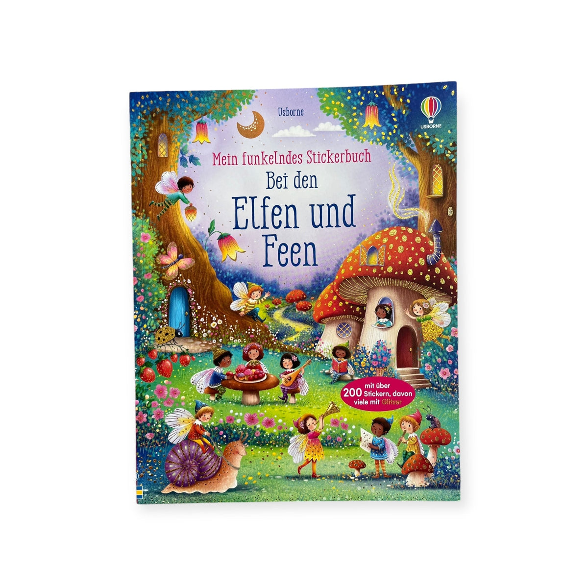 Mein funkelndes Stickerbuch: Bei den Elfen und Feen - Siliblu Boutique &amp; Atelier