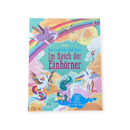 Mein funkelndes Stickerbuch: Im Reich der Einhörner - Siliblu Boutique &amp; Atelier