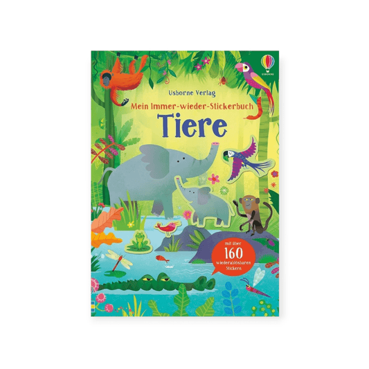 Mein Immer - wieder - Stickerbuch: Tiere - Siliblu Boutique & Atelier