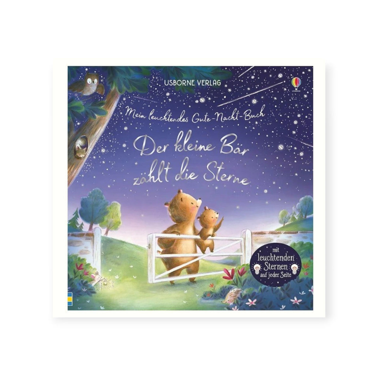 Mein leuchtendes Gute-Nacht-Buch: Der kleine Bär zählt die Sterne - Siliblu Boutique & Atelier